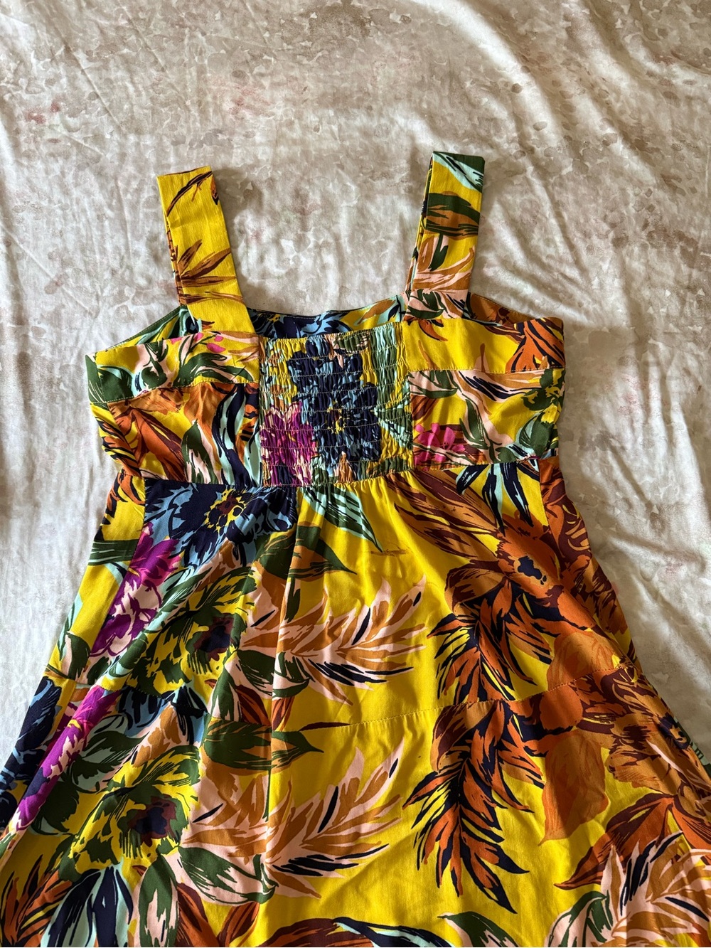 Vince Camuto Floral Midi Dress Size L - Picture 8 of 10